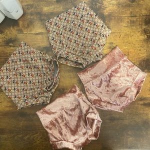 Twin baby girl bummies